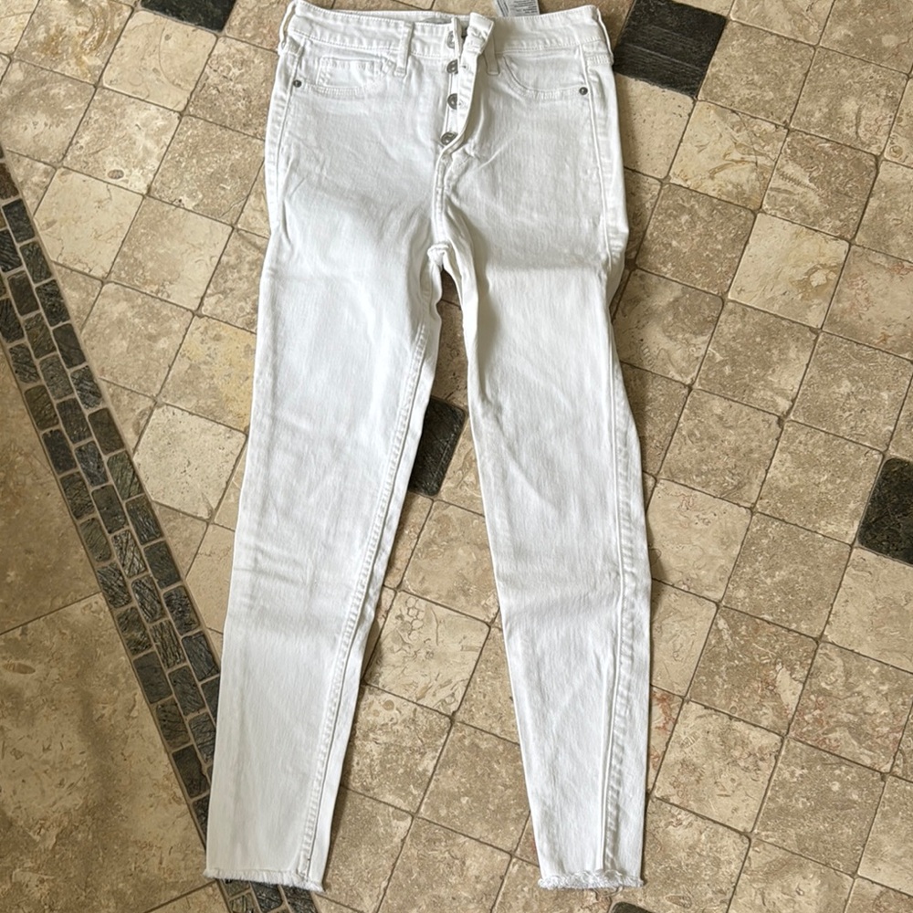 Women's White Jeans